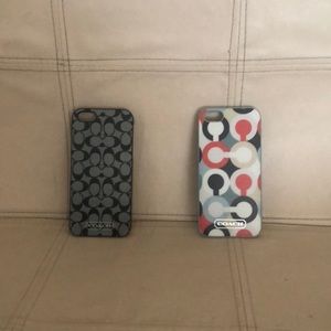 AUTHENTIC COACH iPhone cases for 4 or 5